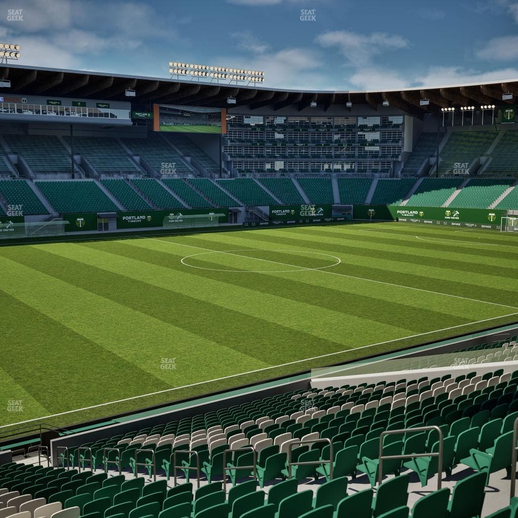 Providence Park - Section 95 Seat View