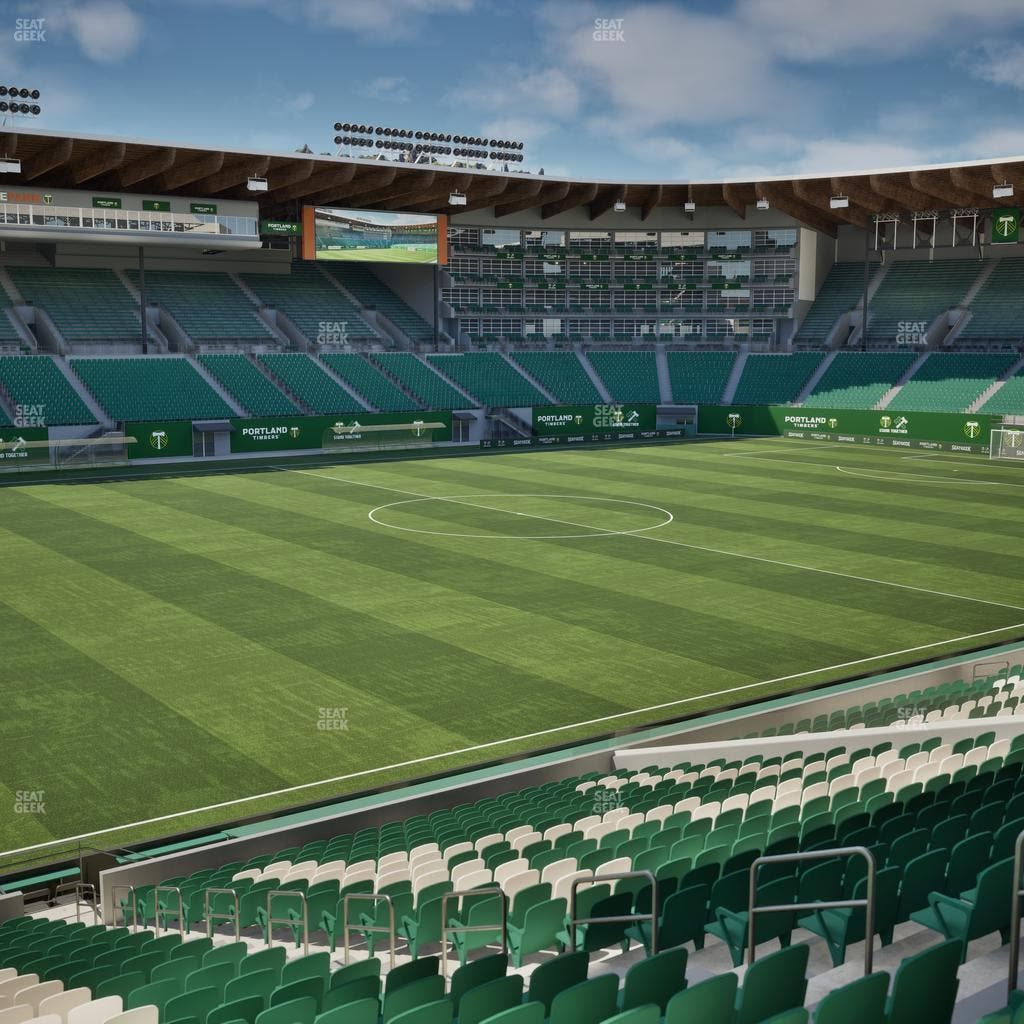 Providence Park - Section 95 Seat View
