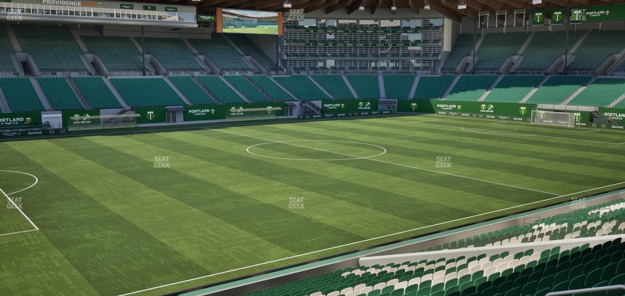 Providence Park - Section 95 Seat View