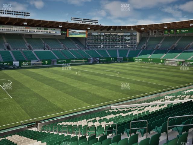 Providence Park - Section 95 Seat View