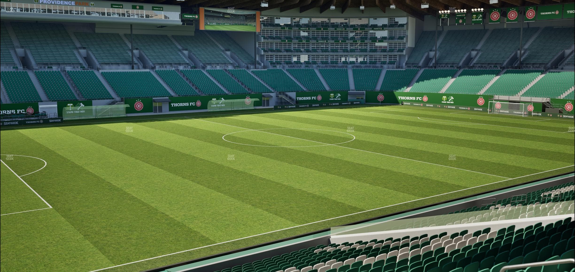 Providence Park - Section 95 Seat View