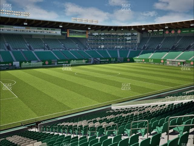 Providence Park - Section 95 Seat View