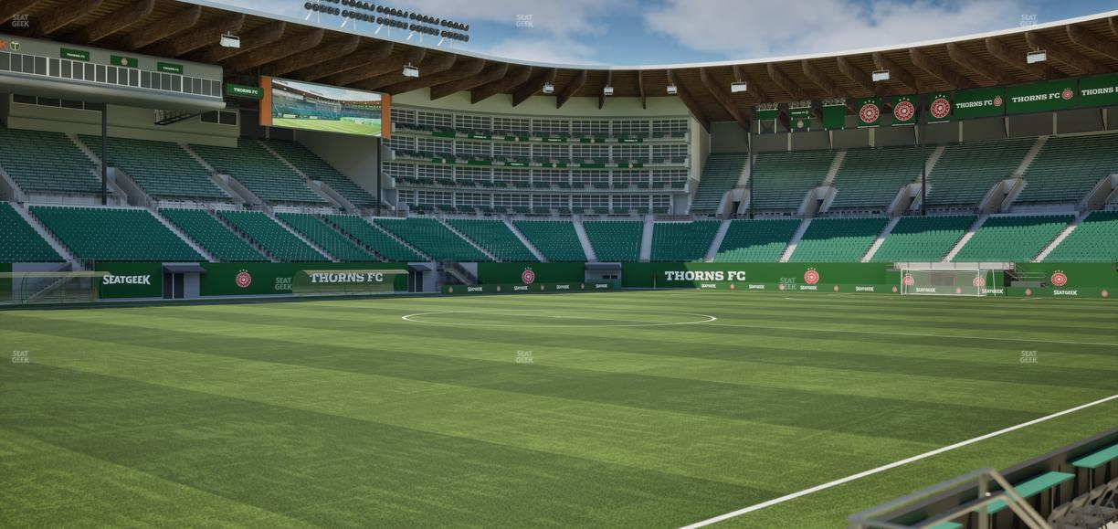 Providence Park - Section 95 Seat View