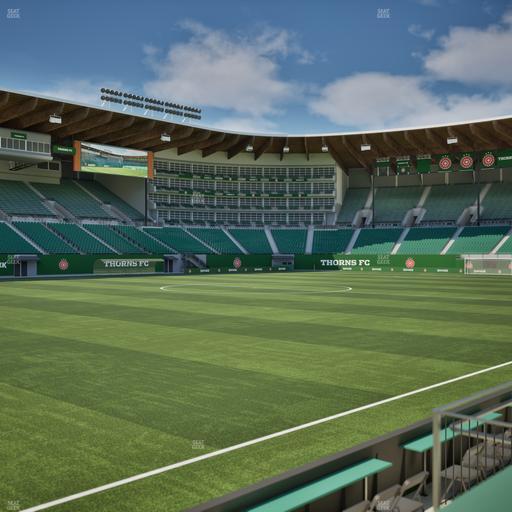 Providence Park - Section 95 Seat View