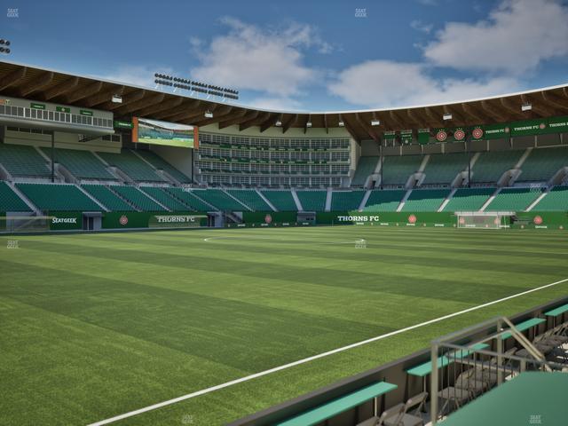 Providence Park - Section 95 Seat View