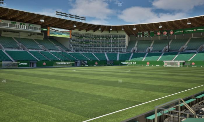 Providence Park - Section 95 Seat View