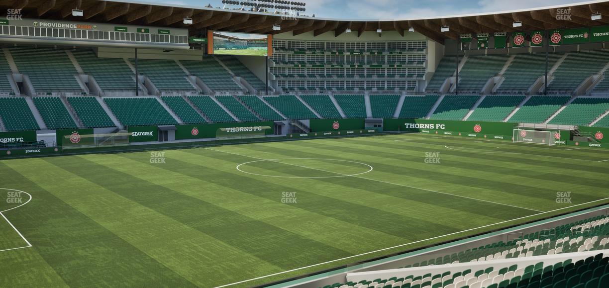 Providence Park - Section 95 Seat View