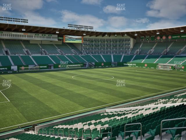 Providence Park - Section 95 Seat View