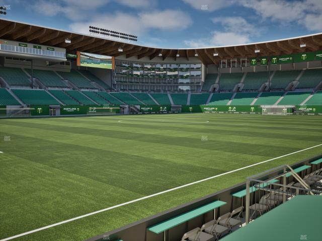 Providence Park - Section 95 Seat View