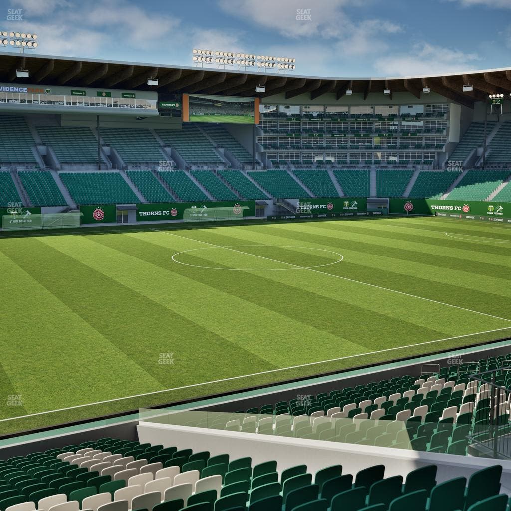 Providence Park - Section 96 Seat View
