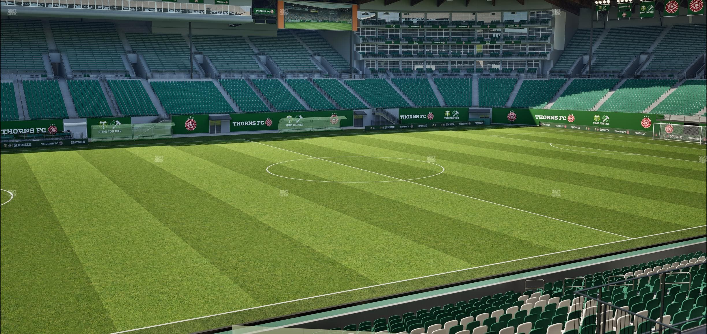 Providence Park - Section 96 Seat View