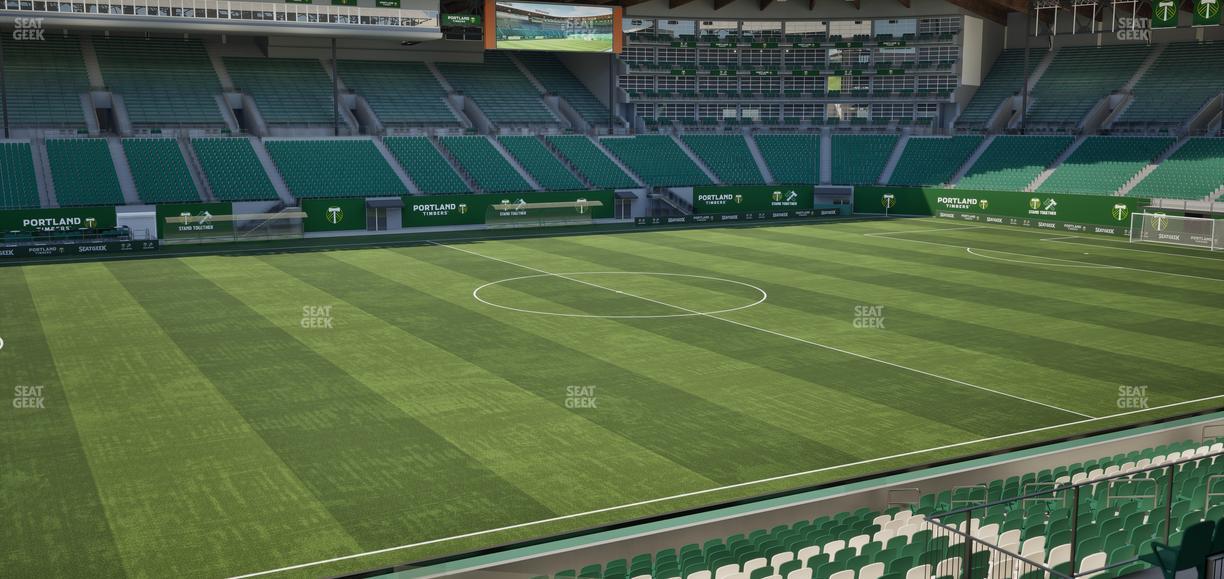 Providence Park - Section 96 Seat View