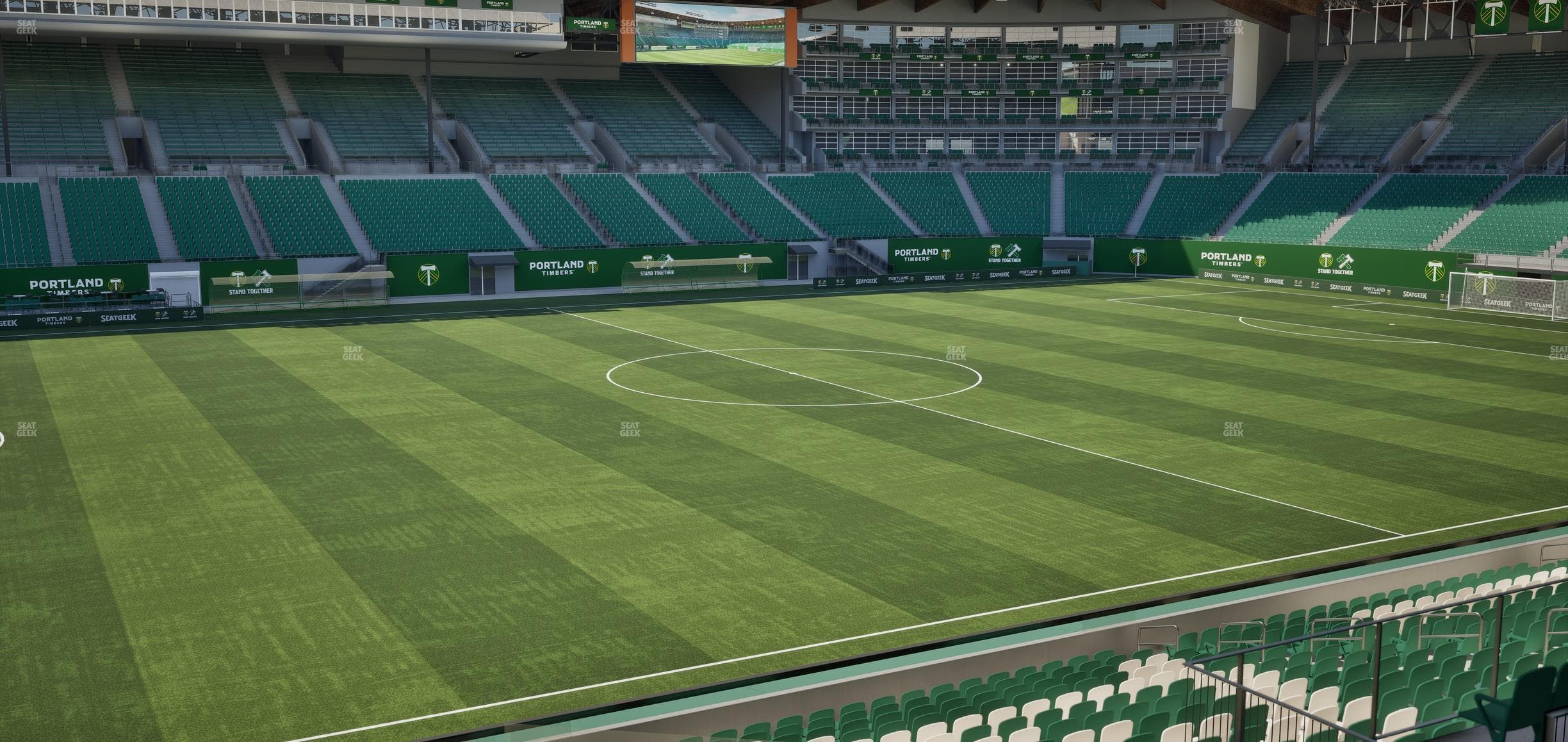 Providence Park - Section 96 Seat View