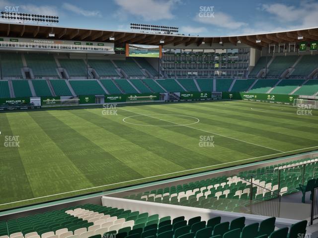 Providence Park - Section 96 Seat View