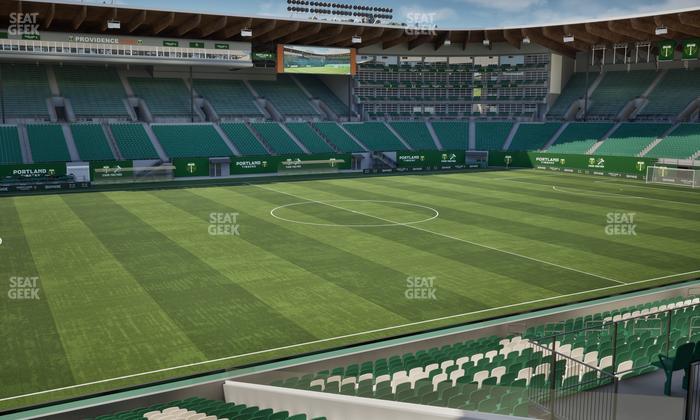 Providence Park - Section 96 Seat View