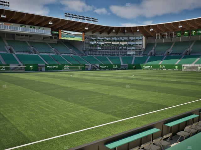 Providence Park - Section 96 Seat View