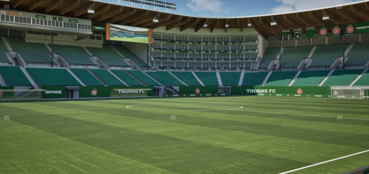 Providence Park - Section 96 Seat View