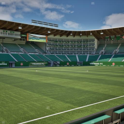 Providence Park - Section 96 Seat View