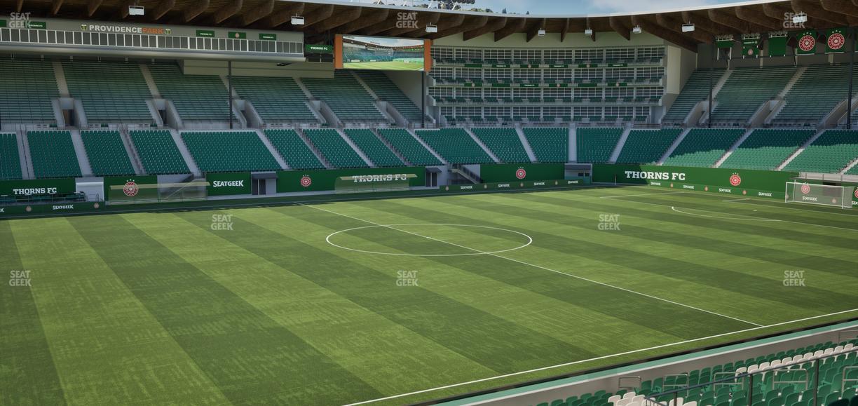 Providence Park - Section 96 Seat View