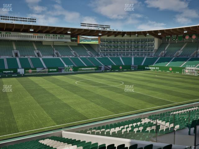 Providence Park - Section 96 Seat View