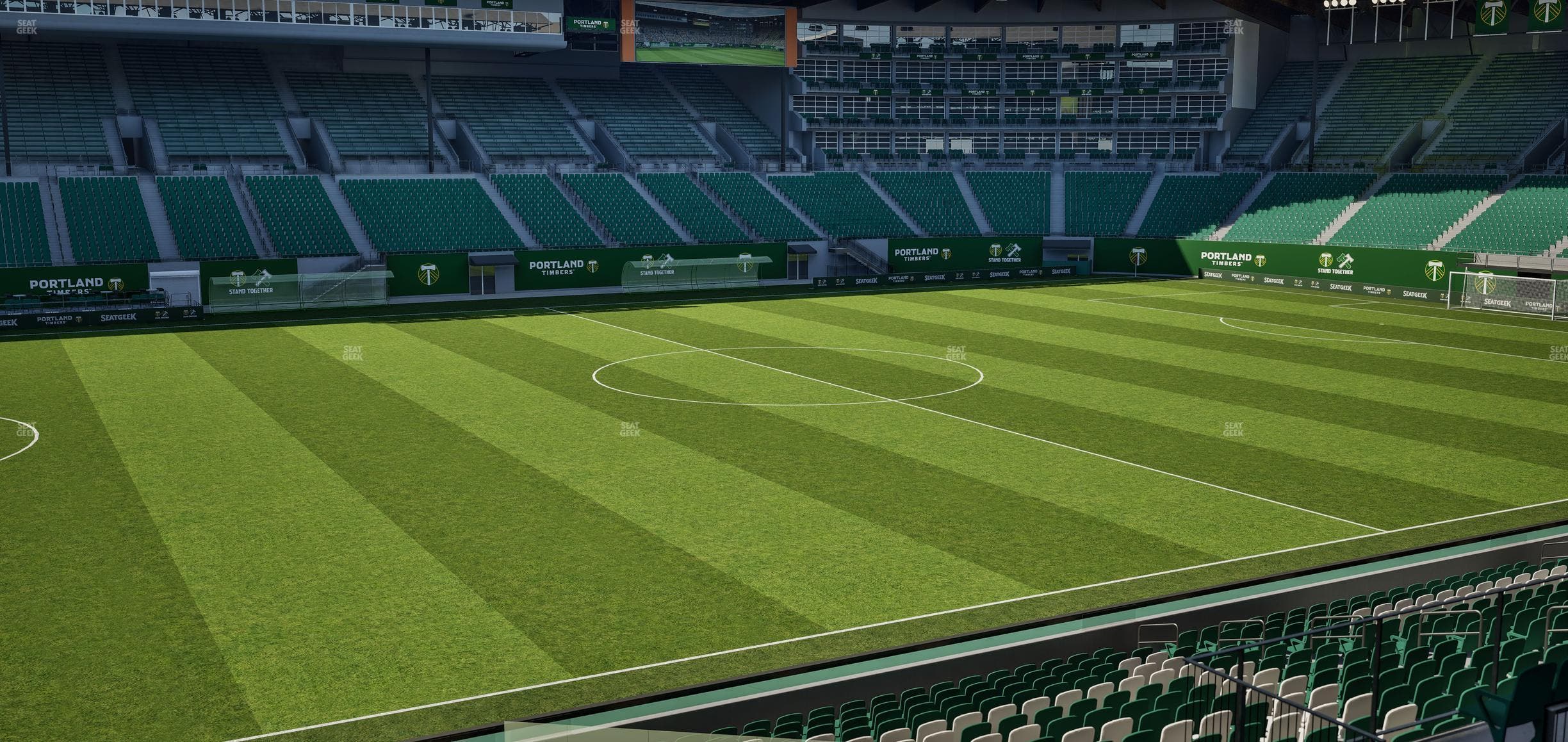 Providence Park - Section 96 Seat View