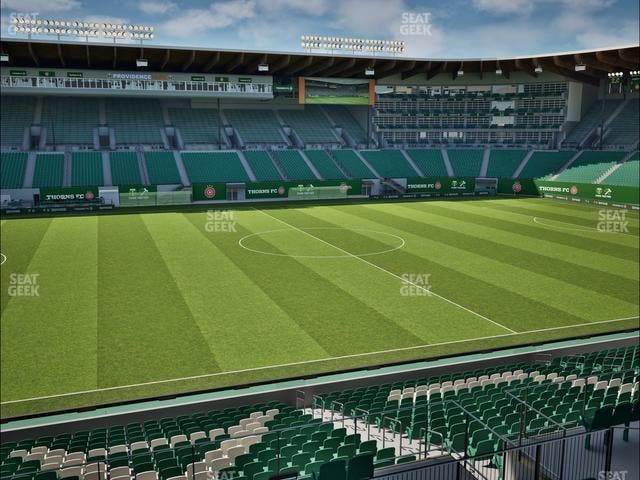 Providence Park - Section 97 Seat View