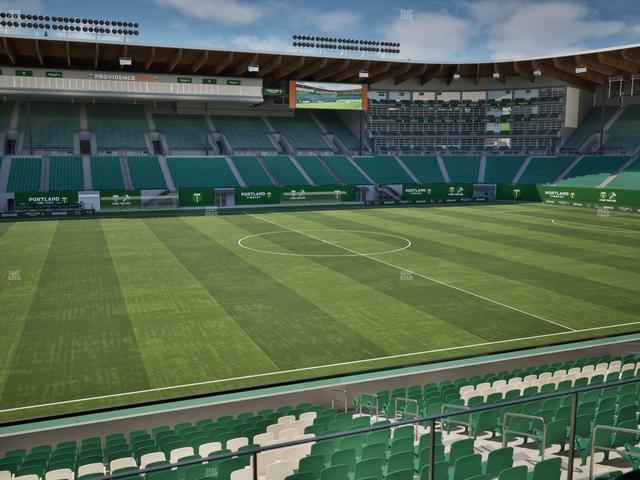 Providence Park - Section 97 Seat View