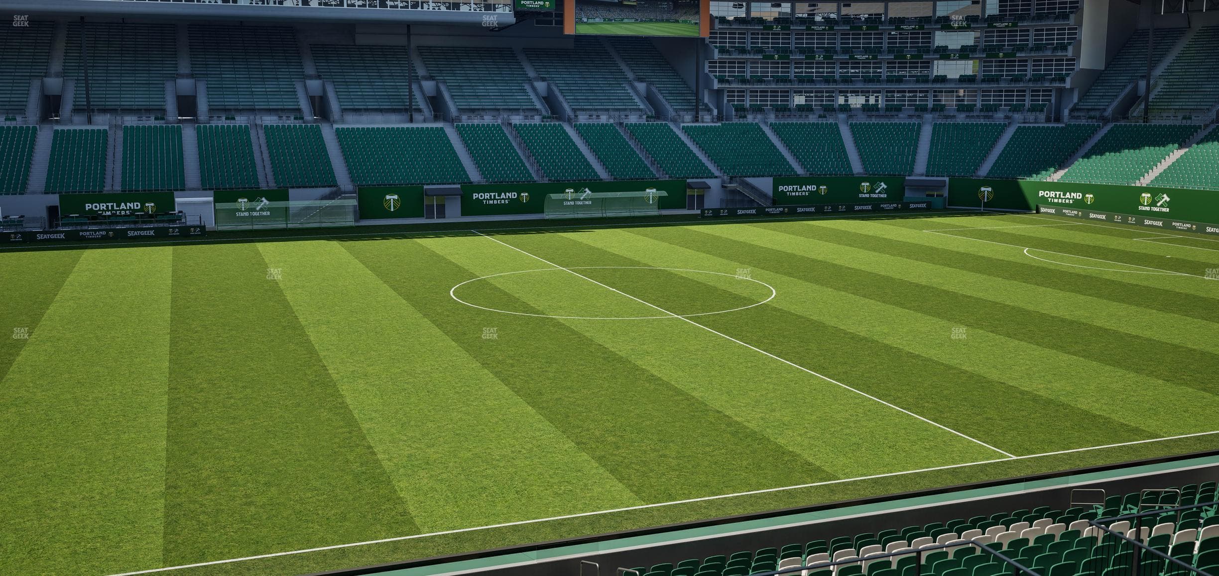 Providence Park - Section 97 Seat View