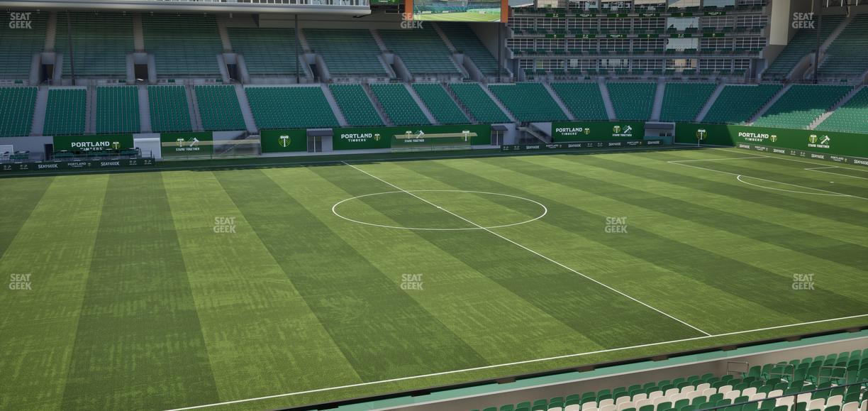 Providence Park - Section 97 Seat View