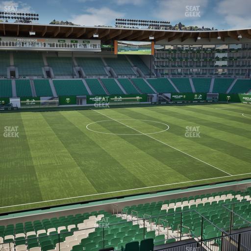 Providence Park - Section 97 Seat View