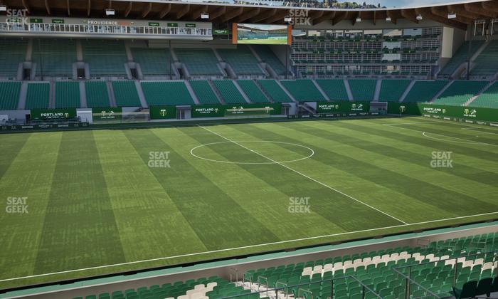 Providence Park - Section 97 Seat View