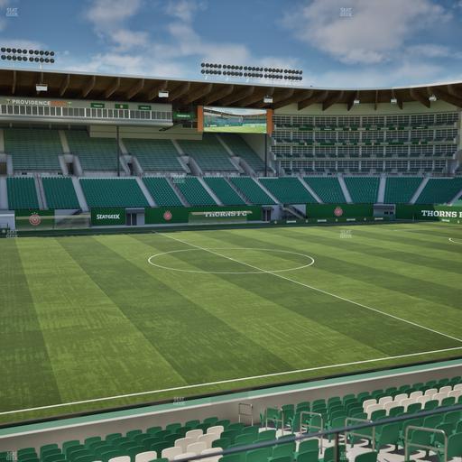 Providence Park - Section 97 Seat View