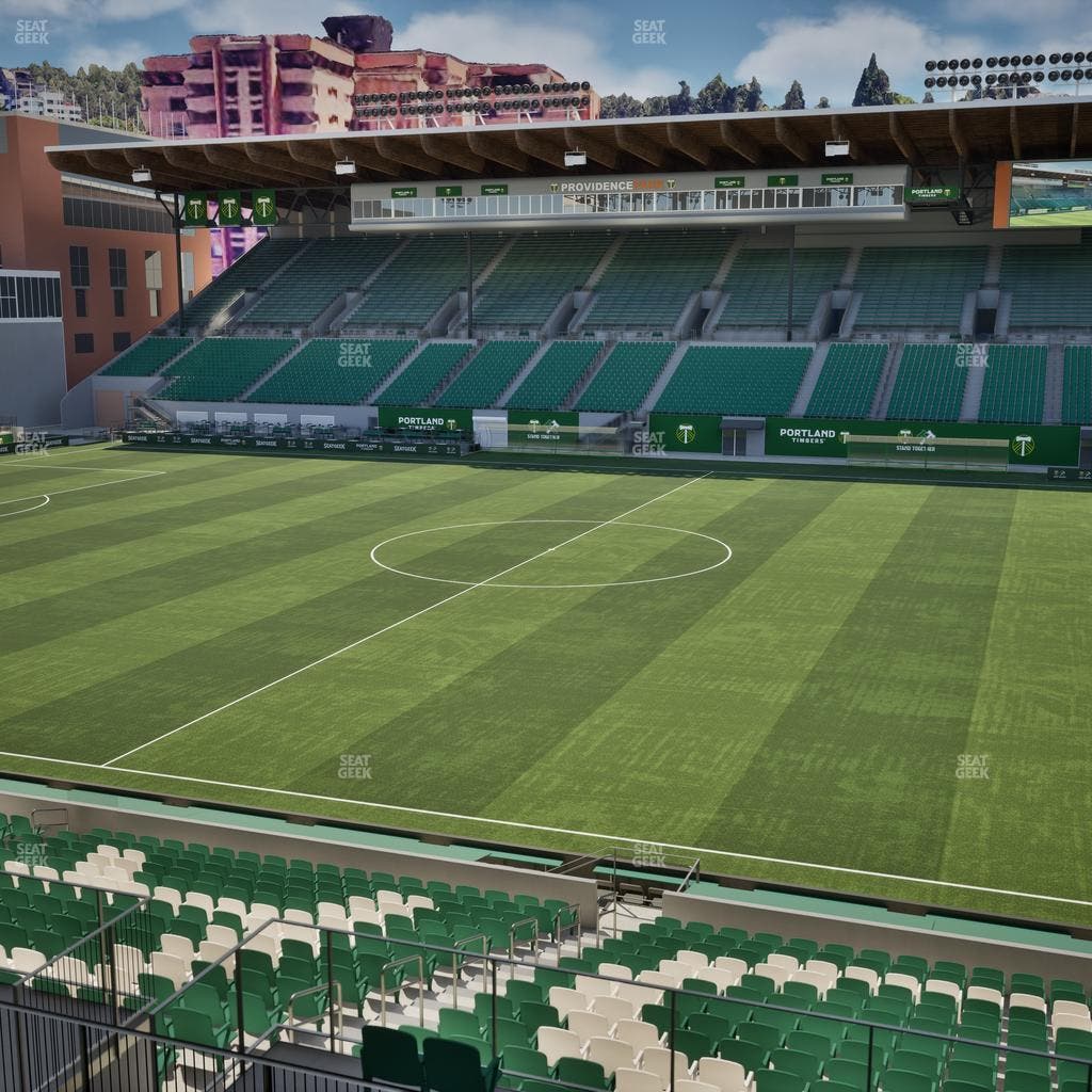 Providence Park - Section 98 Seat View