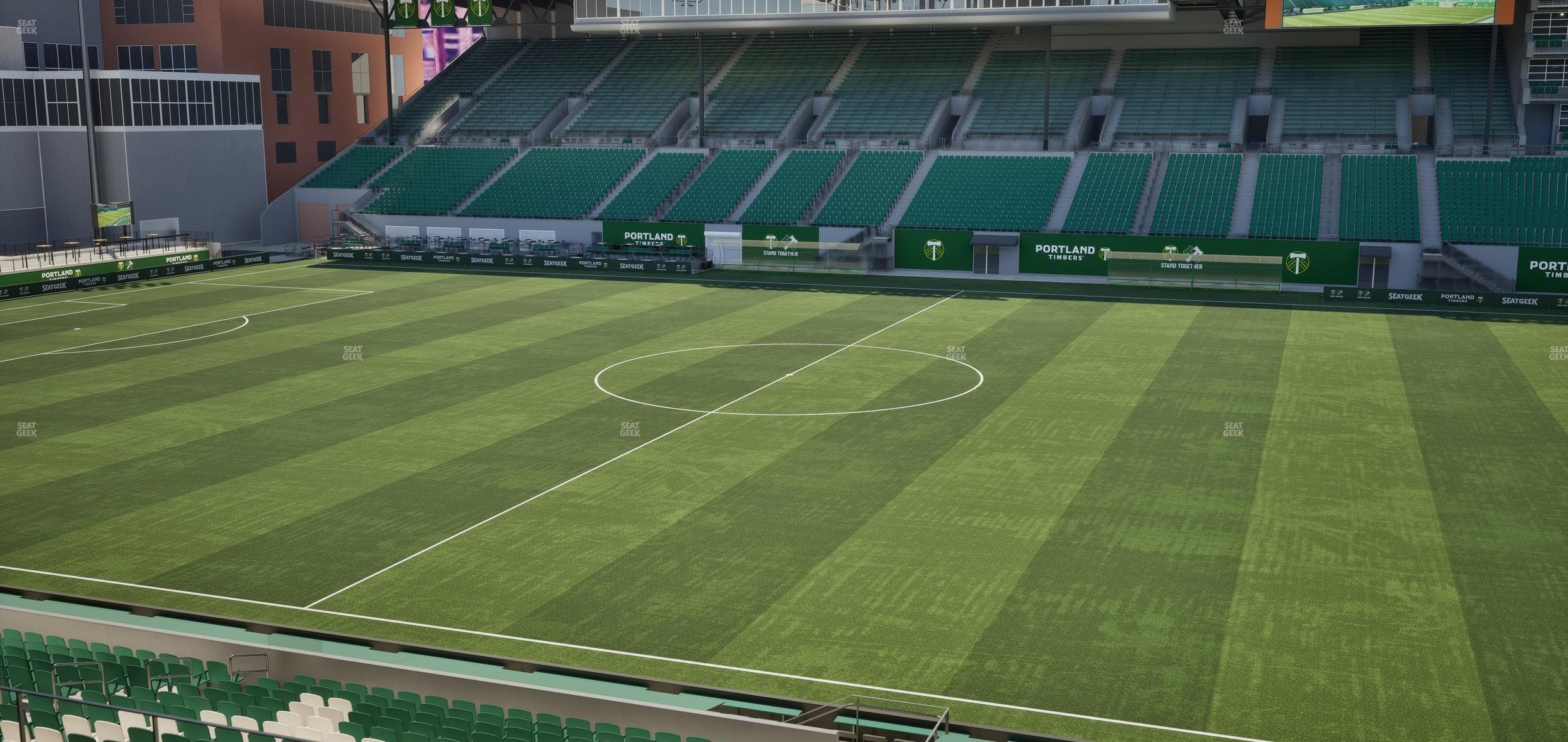 Providence Park - Section 98 Seat View