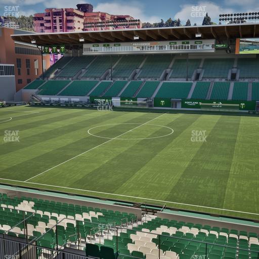 Providence Park - Section 98 Seat View