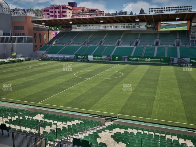 Providence Park - Section 98 Seat View