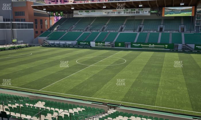 Providence Park - Section 98 Seat View