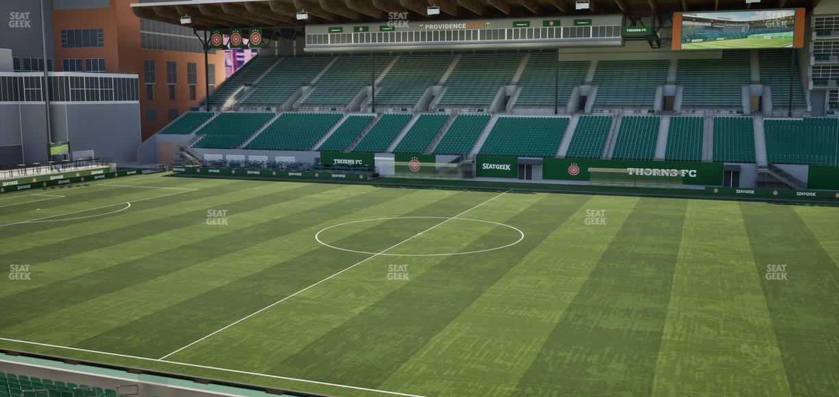 Providence Park - Section 98 Seat View