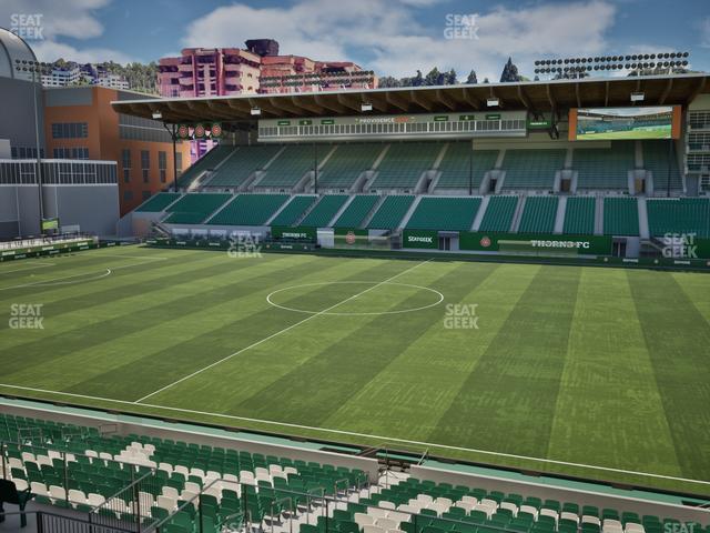 Providence Park - Section 98 Seat View