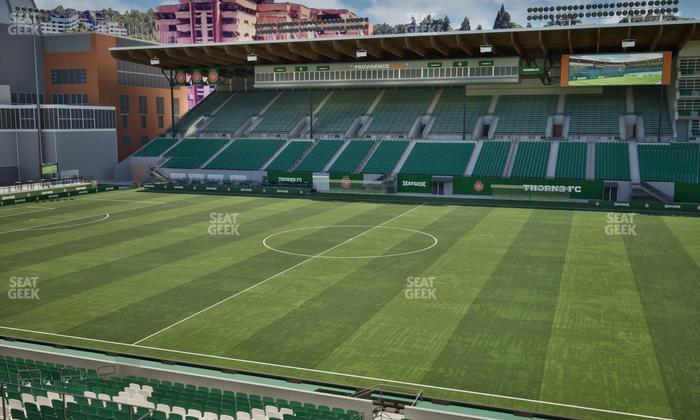 Providence Park - Section 98 Seat View