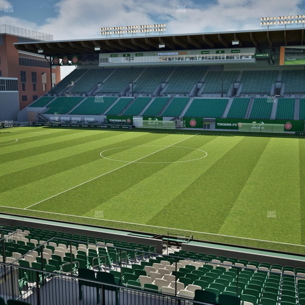 Providence Park - Section 98 Seat View