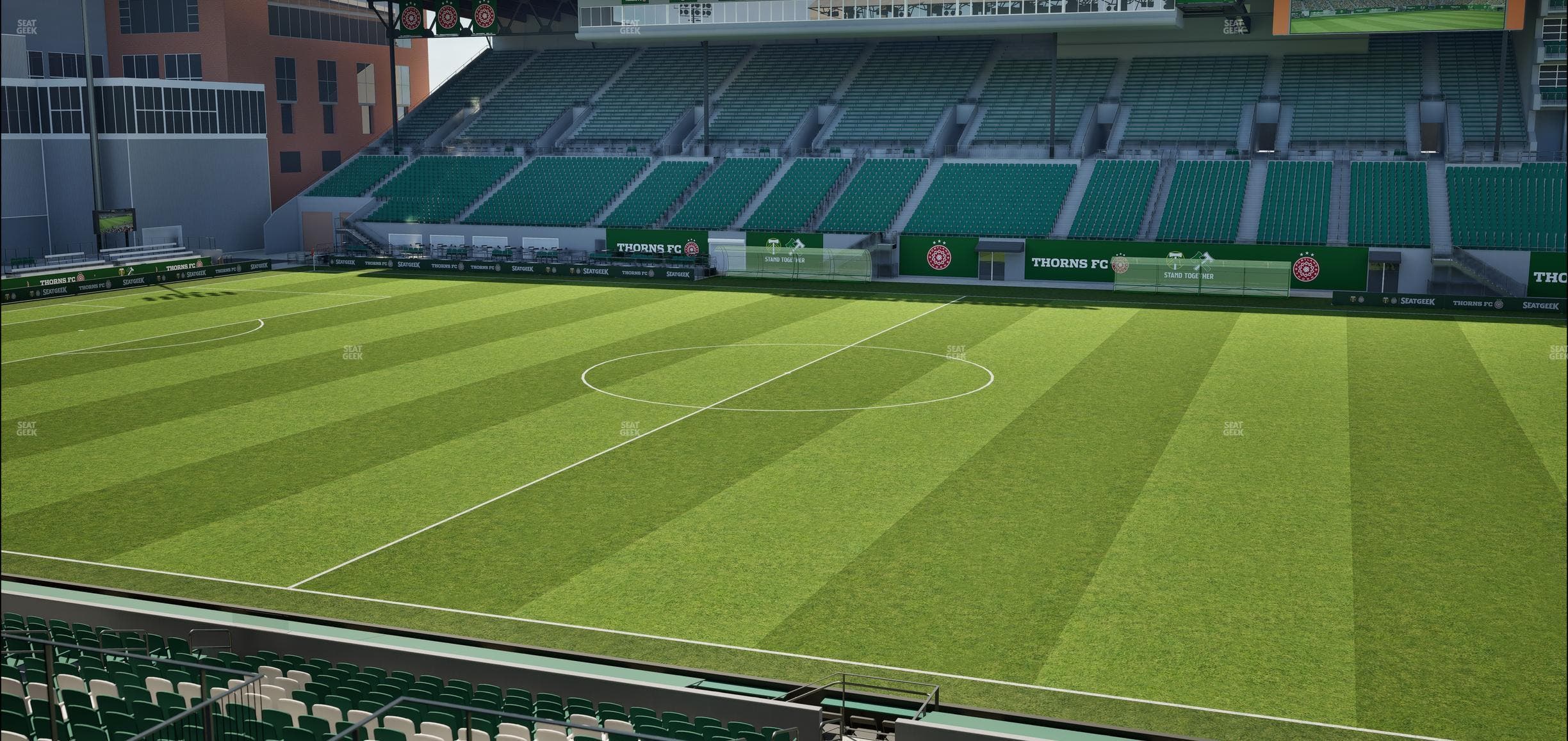 Providence Park - Section 98 Seat View