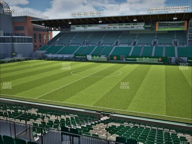 Providence Park - Section 98 Seat View