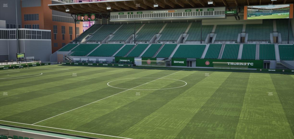 Providence Park - Section 98 Seat View
