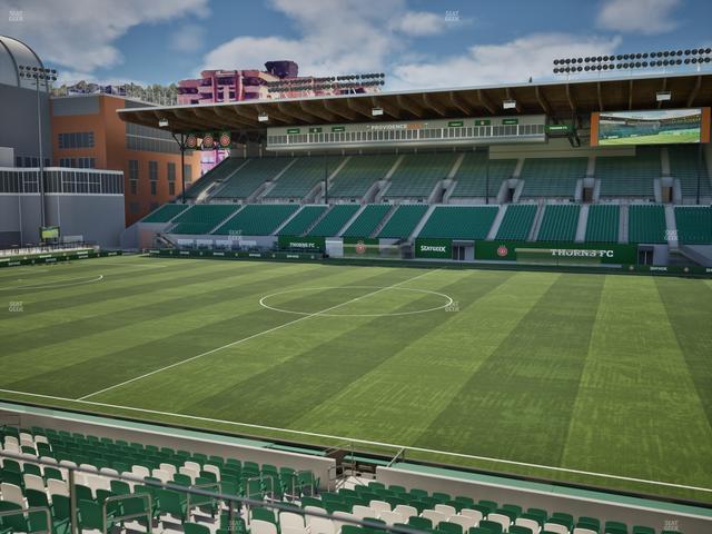 Providence Park - Section 98 Seat View