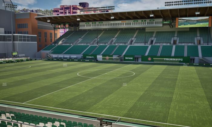 Providence Park - Section 98 Seat View