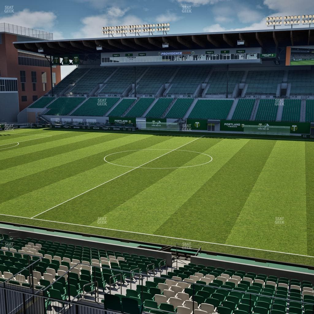 Providence Park - Section 98 Seat View