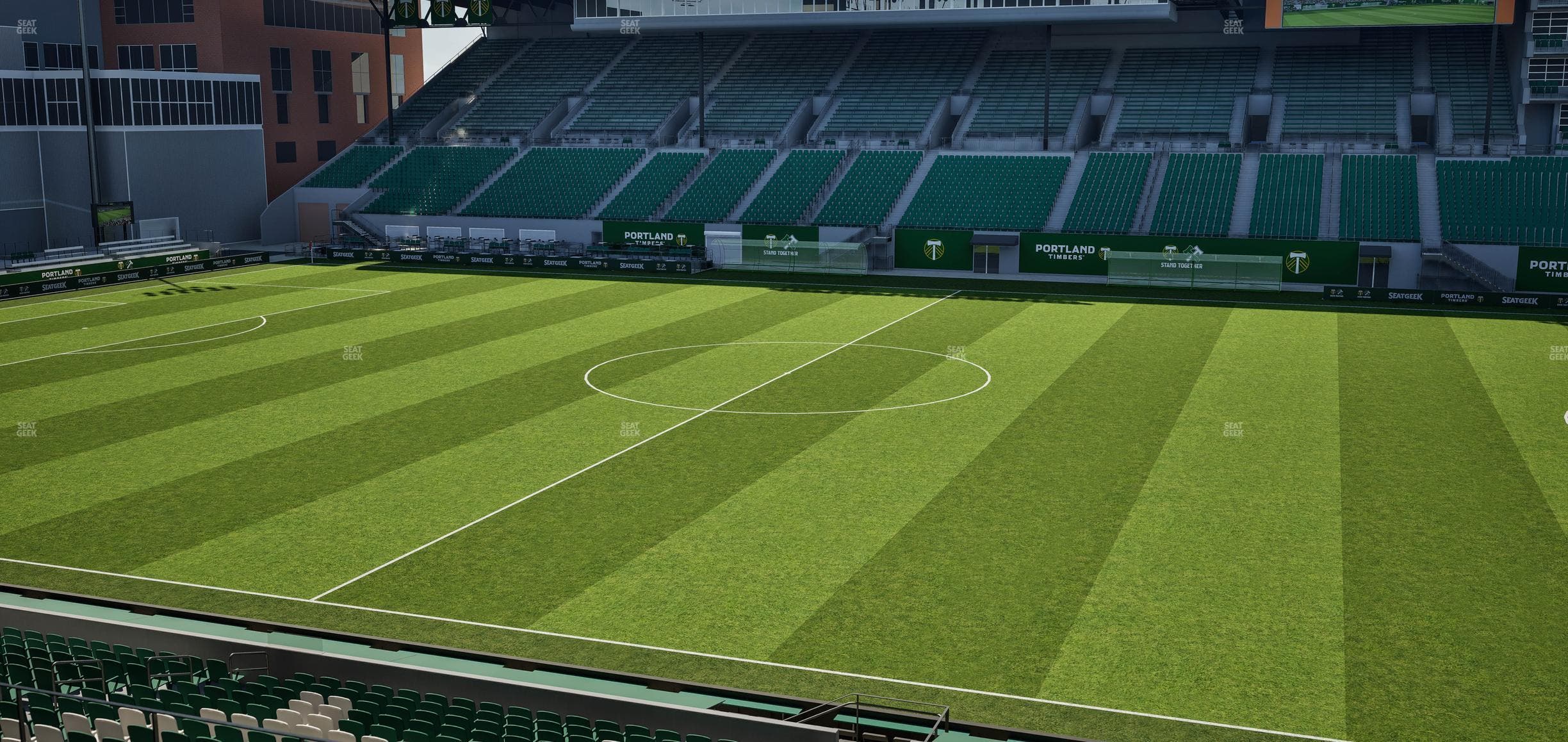 Providence Park - Section 98 Seat View