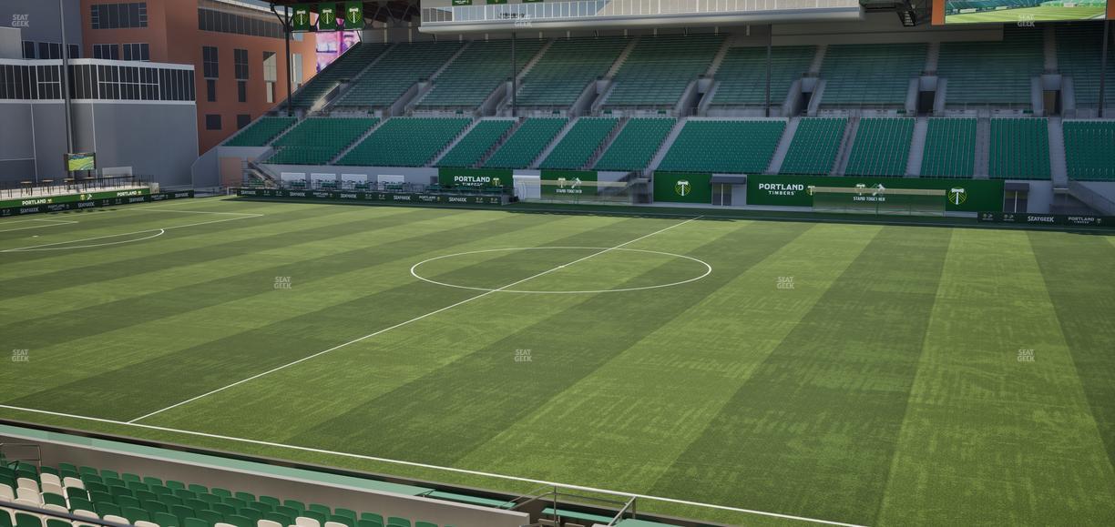 Providence Park - Section 98 Seat View