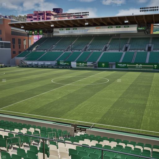 Providence Park - Section 98 Seat View